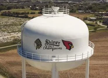Shiner water tower